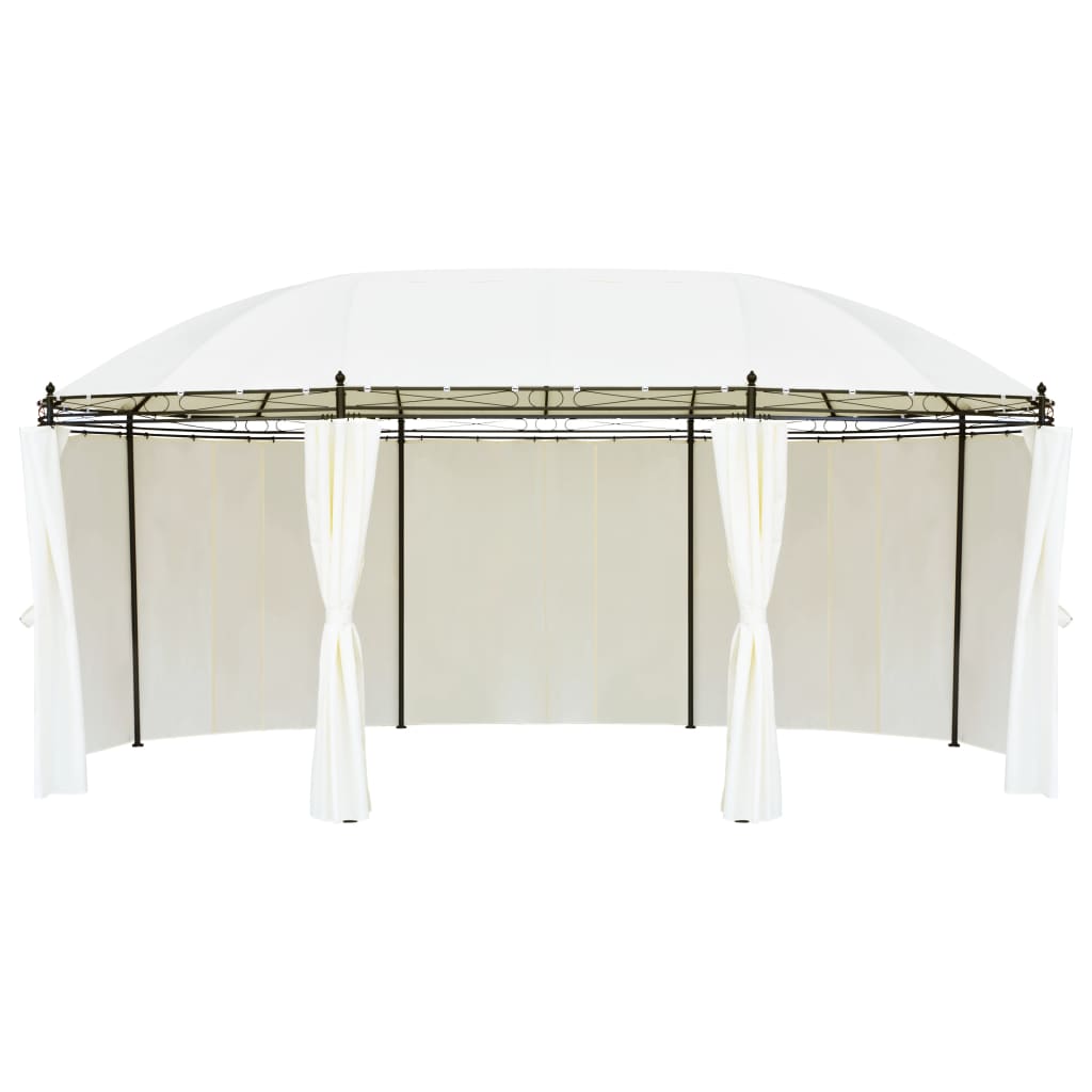 Vidaxl Arbor 530x350x265 cm creme hvid