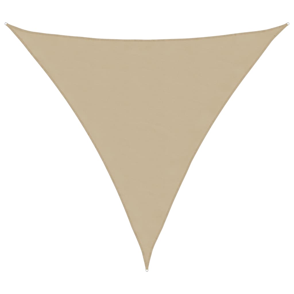 Vidaxl Sunshade Triangular 3.6x3.6x3.6 m Oxford Stof beige