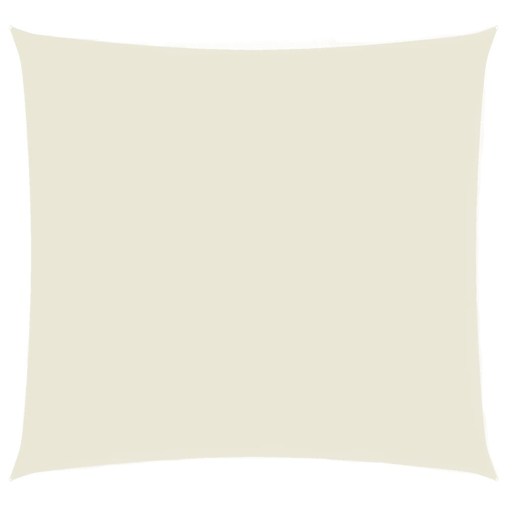 Vidaxl Sunshade Square 3,6x3,6 m Oxford Fabric Crème -farvet -farvet