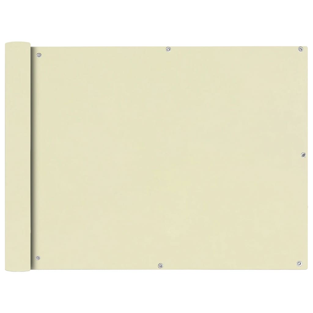 Vidaxx altanskærm cremefarvet 90x400 cm oxford tekstil