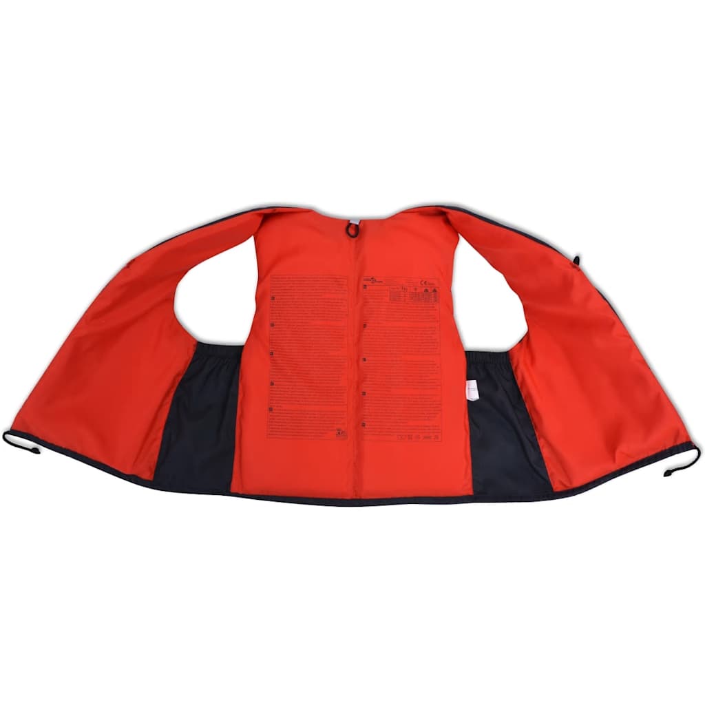 Vidaxl svømning vest 50-70 kg marineblå