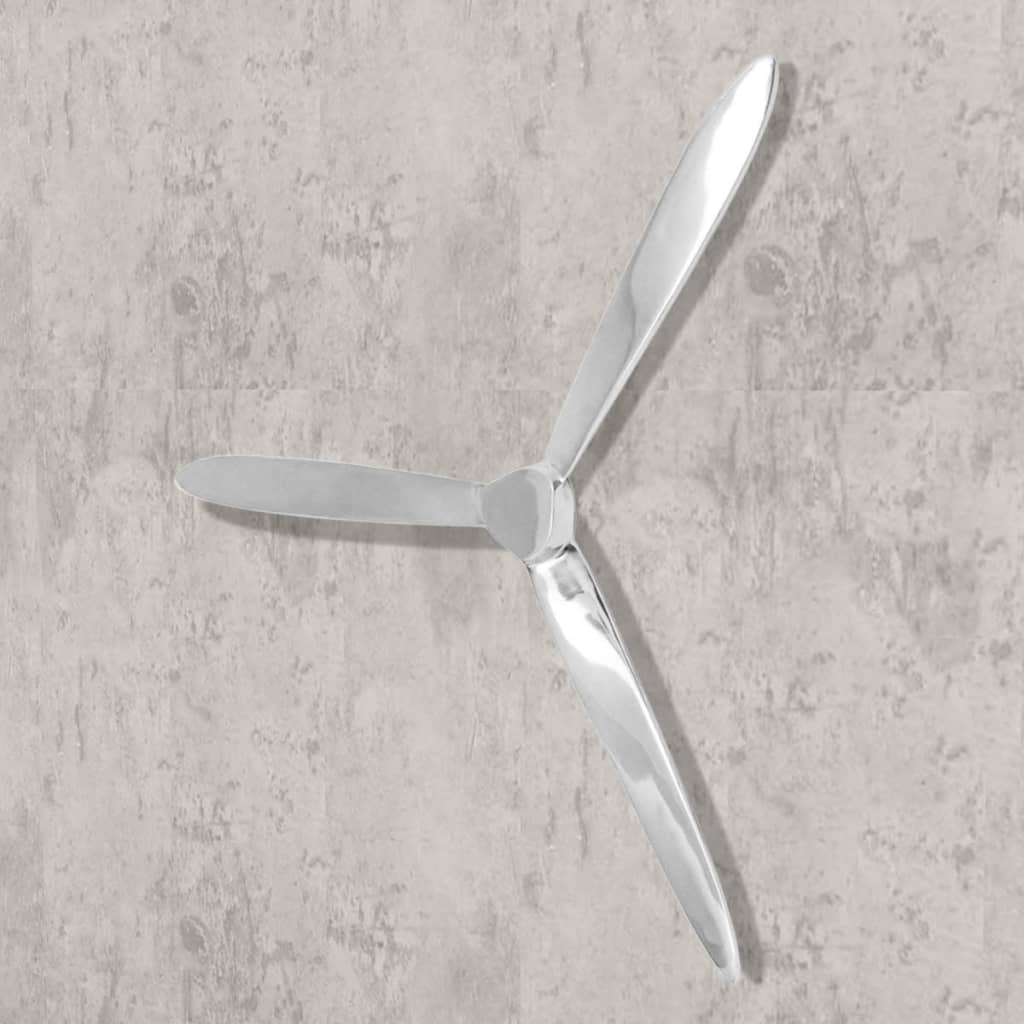 Vidaxl Propeller til væggen 70 cm aluminiumsølv