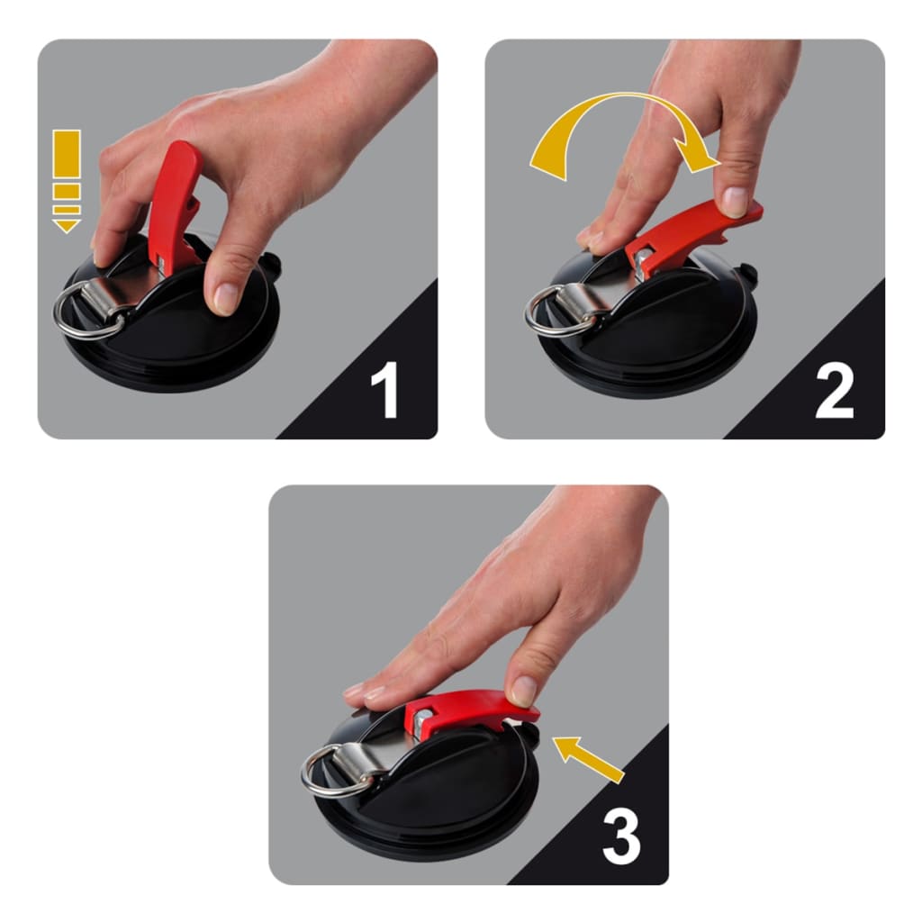 ProPplus Sugtion Cup-tilknytning med ring og 2 S-Hooks