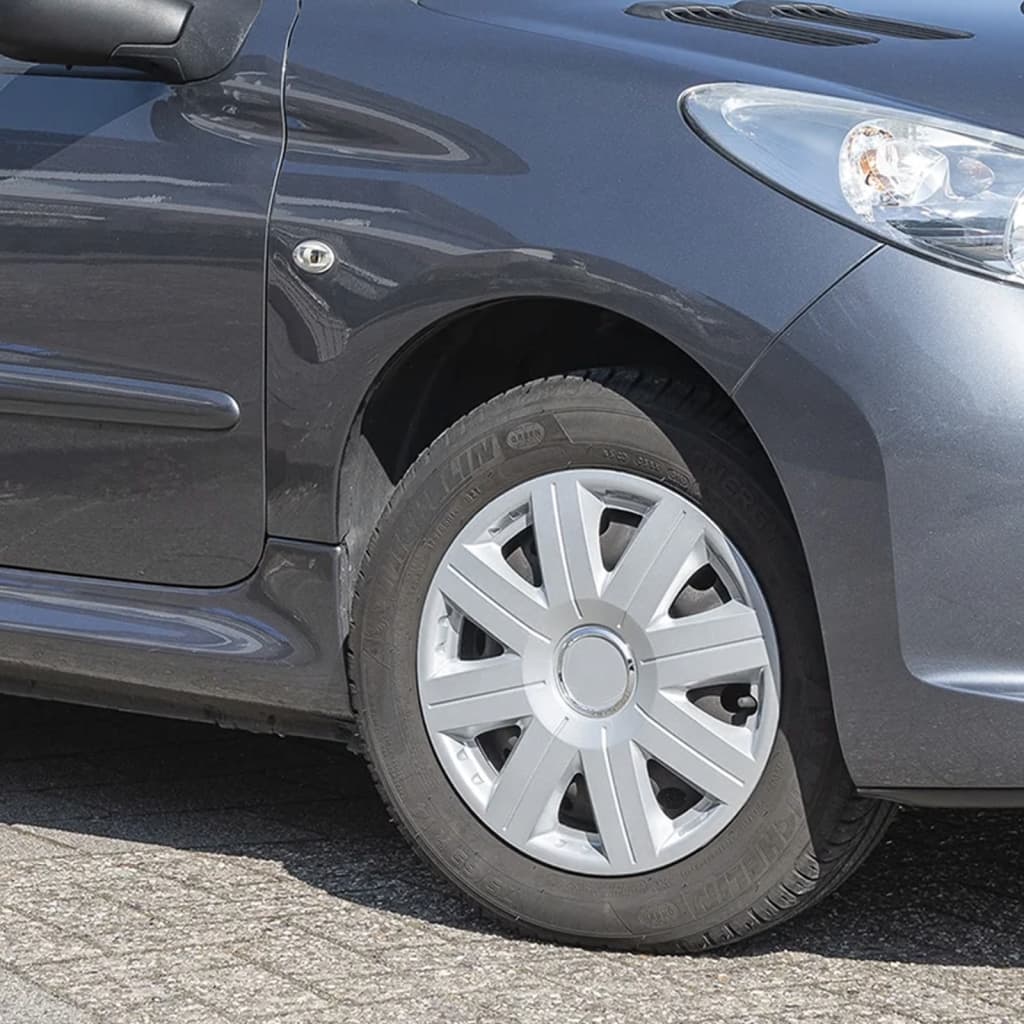 ProPplus Hubcaps 4 St Meridian 15 '' Sølvfarvet