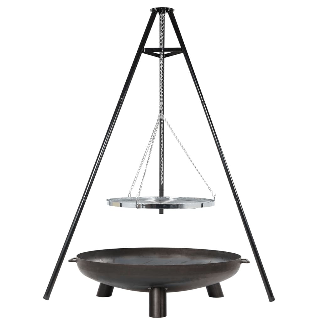 Redfire Driepootbarbecue sort 172 cm BBQ stativ
