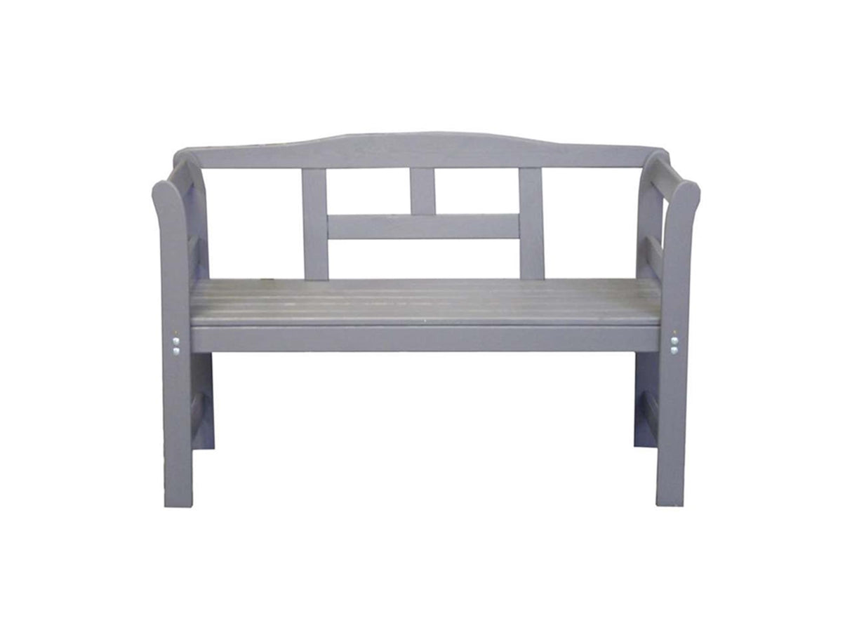 Sens havebænk FSC fyrretræ 113x40x75cm gri