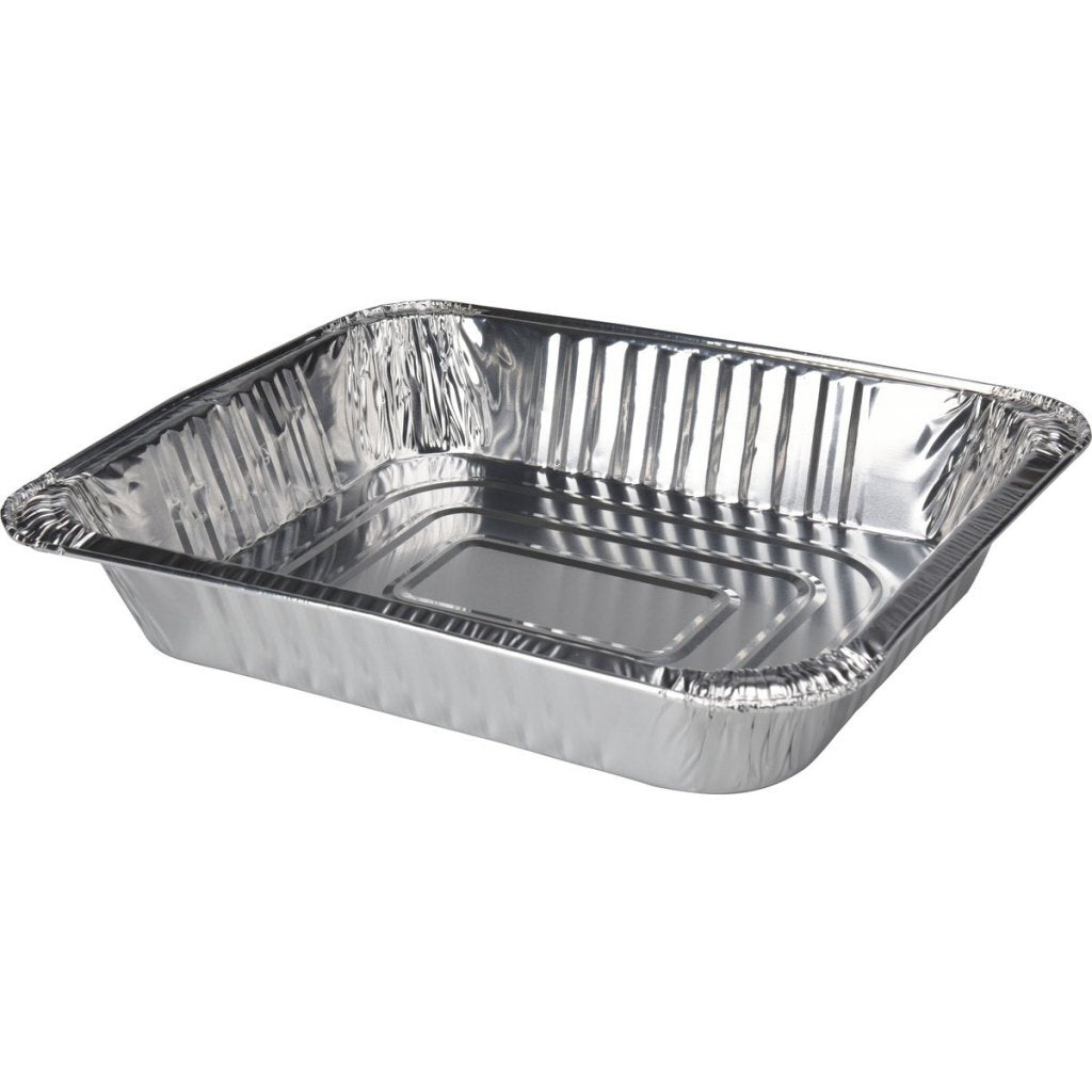 Bbq aluminium grillbak 32x26x6 cm 2 stuks