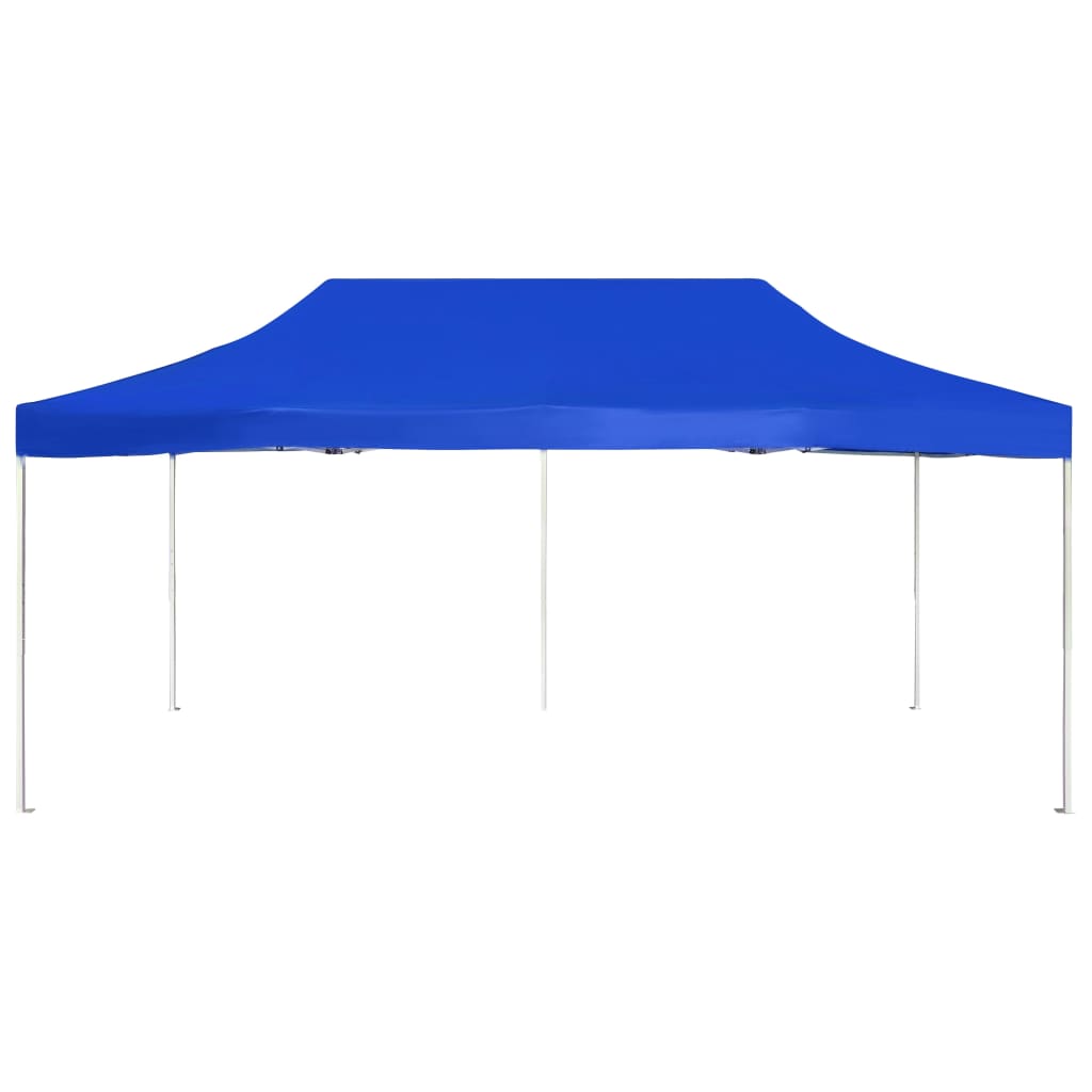 Vidaxl Parttent Professionelt sammenfoldelig 6x3 m aluminiumblå