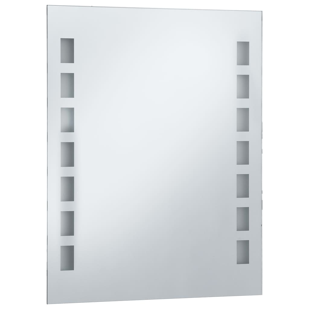Vidaxl badeværelse spejl ført 50x60 cm