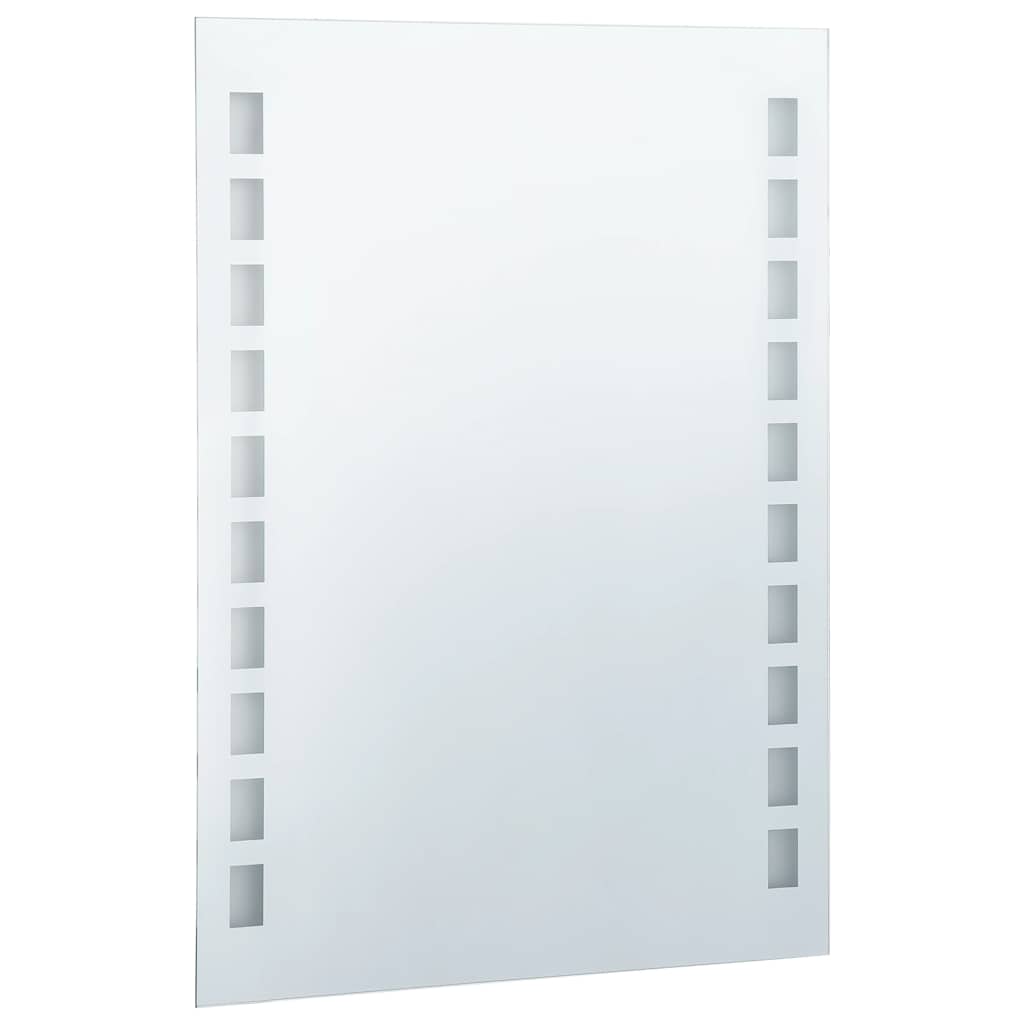Vidaxl badeværelse spejl førte 60x80 cm