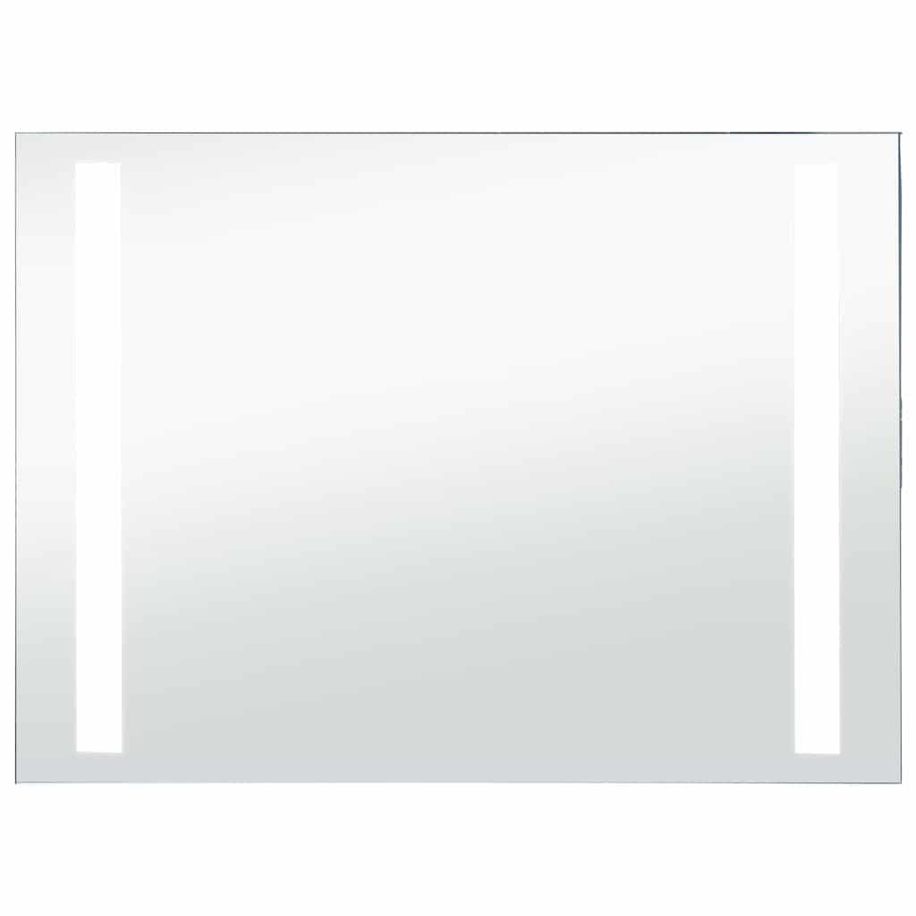 Vidaxl badeværelse spejl LED 100x60 cm
