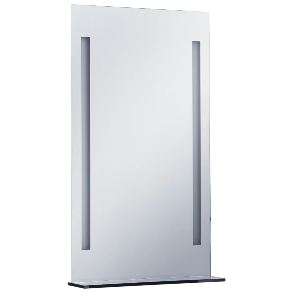 Vidaxl badeværelse spejl LED med SCHAP 60x100 cm