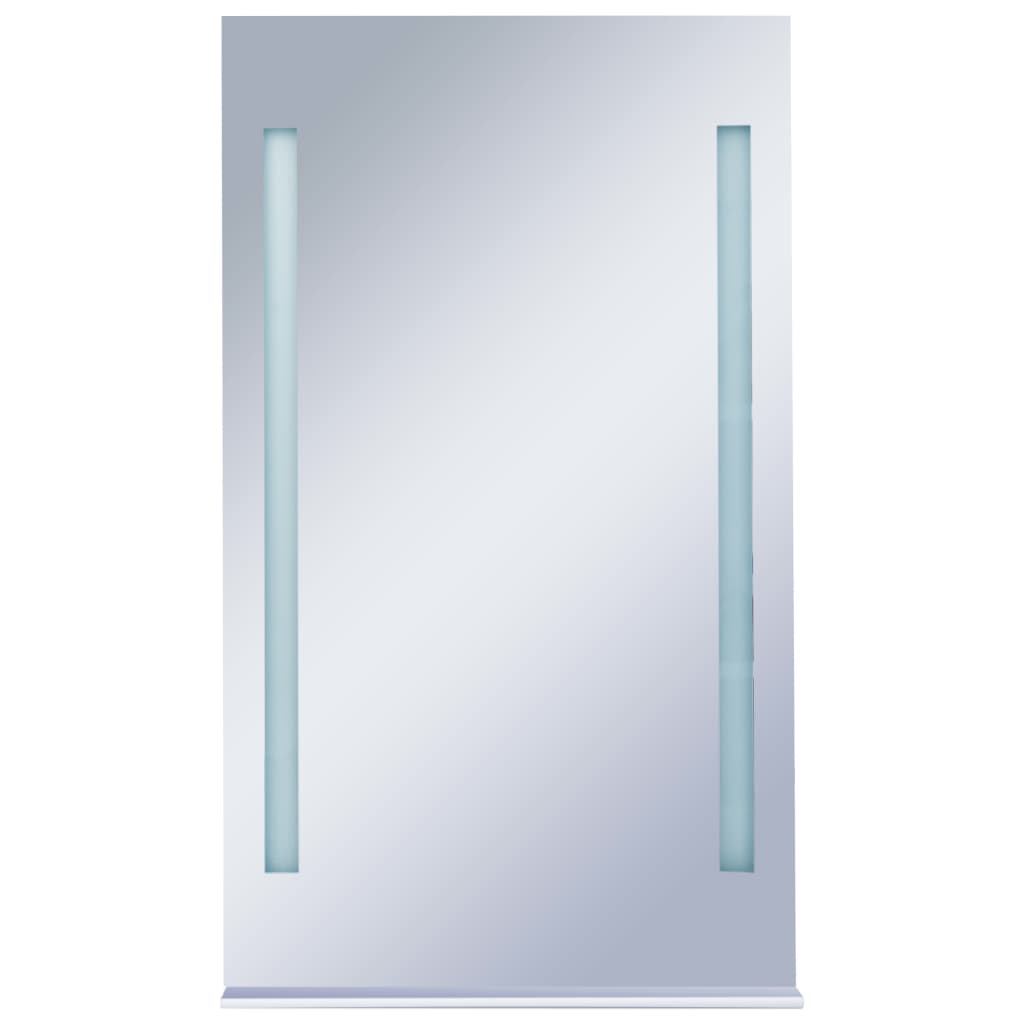 Vidaxl badeværelse spejl LED med SCHAP 60x100 cm