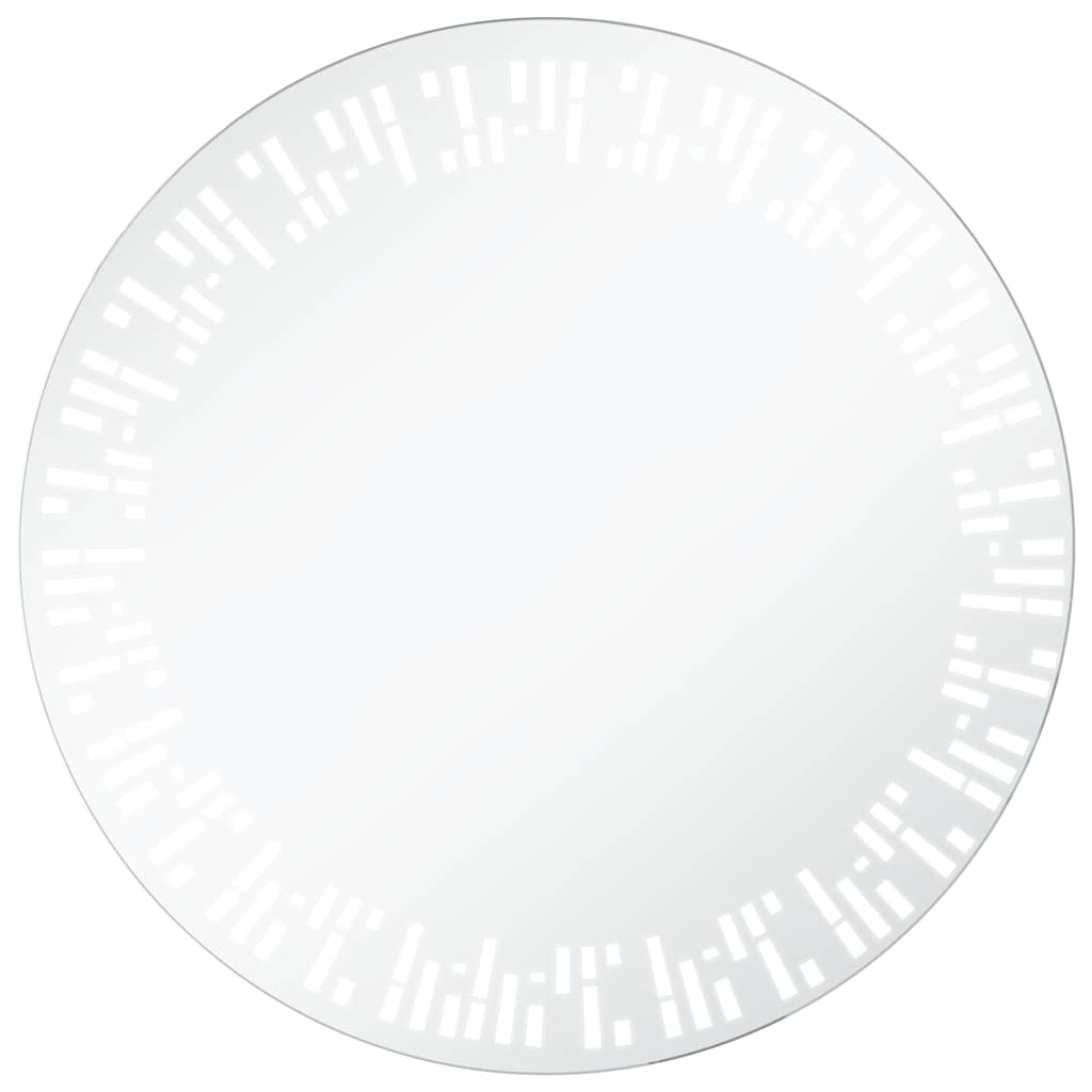 Vidaxl badeværelse spejl førte 60 cm