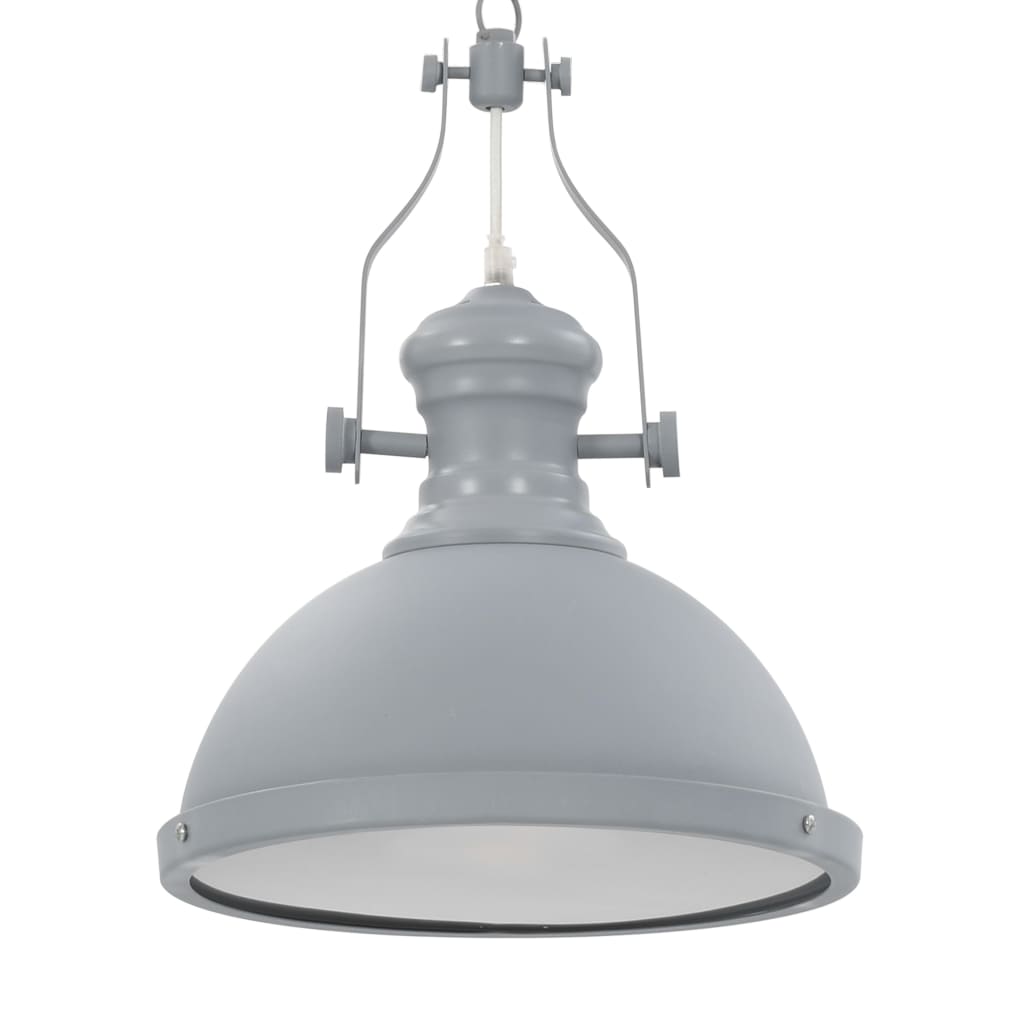 Vidaxl loftlampe omkring E27 Gray