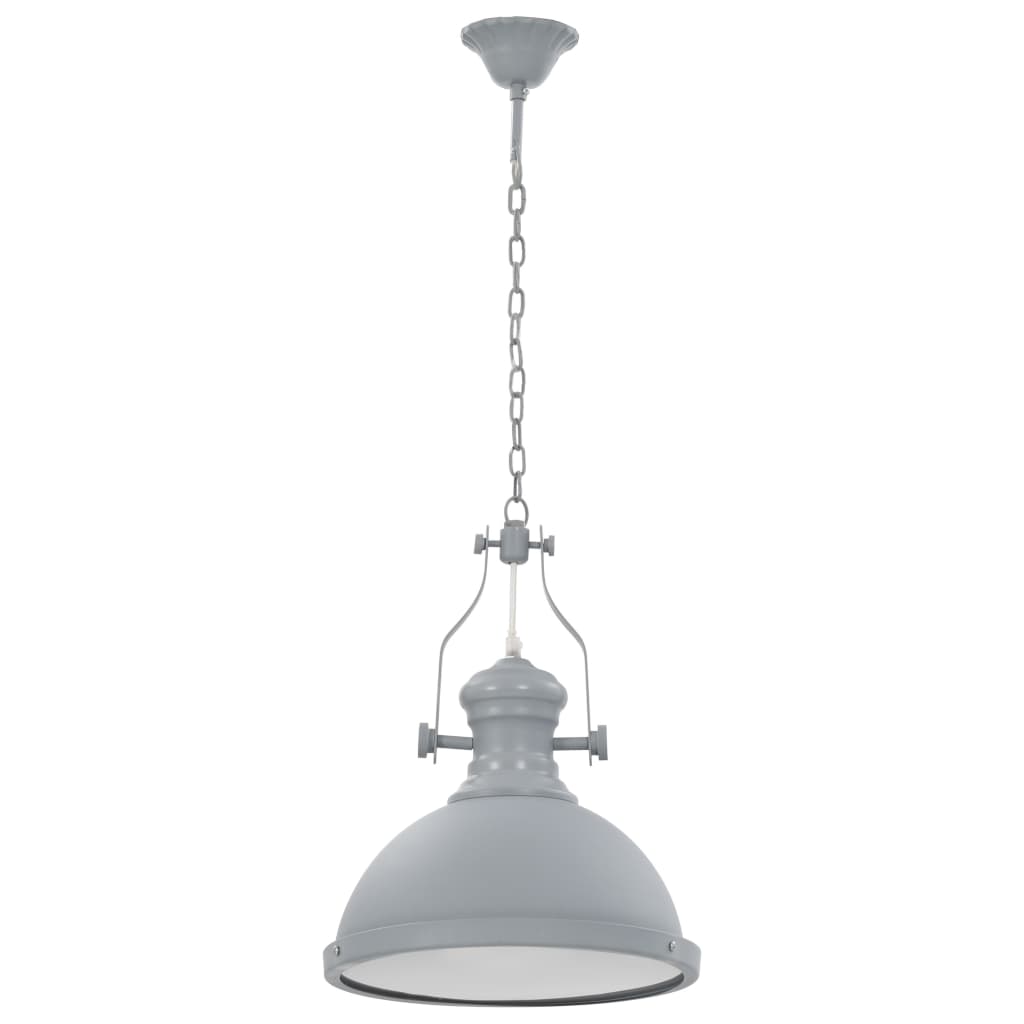 Vidaxl loftlampe omkring E27 Gray