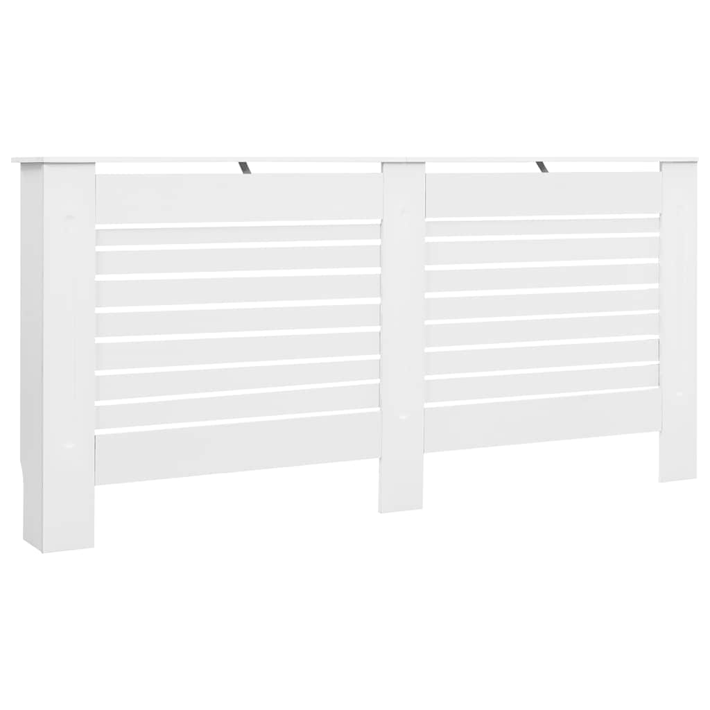 Vidaxl Radiatorom Construction 172x19x81,5 cm MDF White