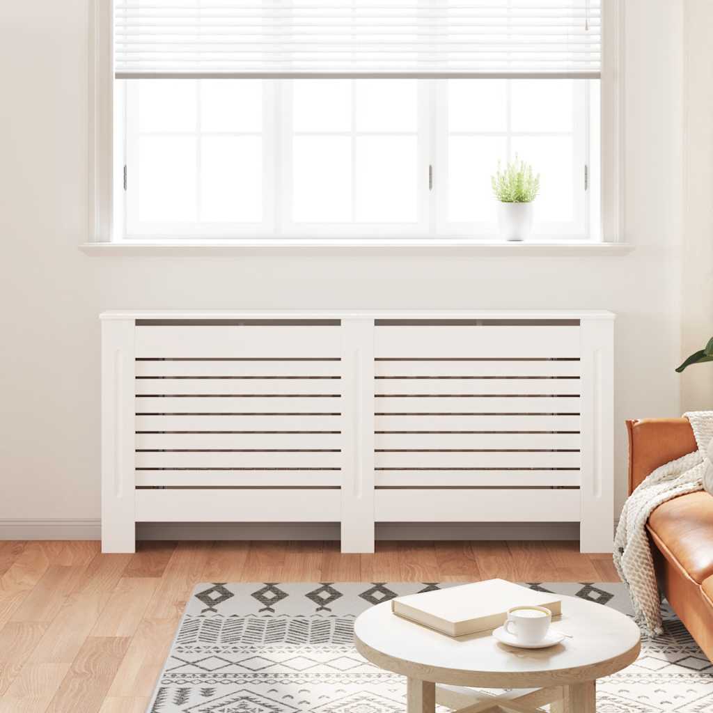 Vidaxl Radiatorom Construction 172x19x81,5 cm MDF White