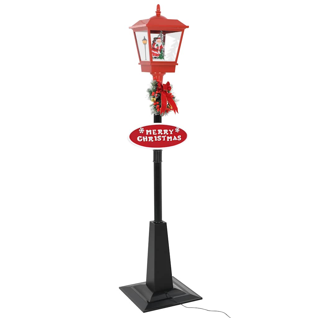 Vidaxl Straat Lamp med julemanden førte 180 cm