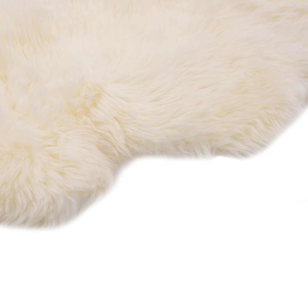 Vidaxl Rug 60x90 cm fåreskind hvid
