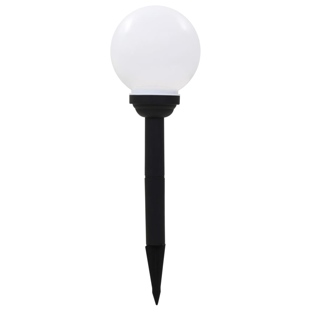 VidaXL solcellelamper 6 stk LED runde 20 cm RGB