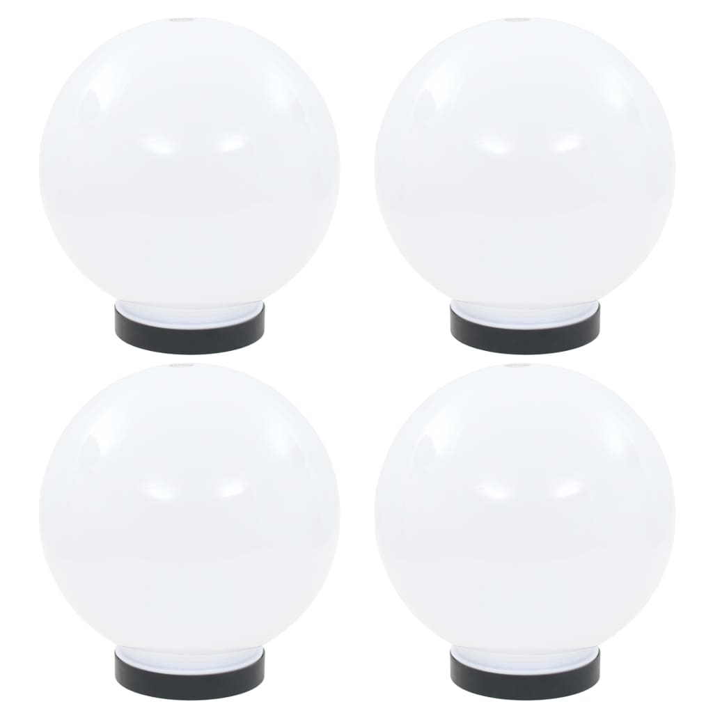 VidaXL LED pære lamper 4 stk omkring 20 cm PMMA