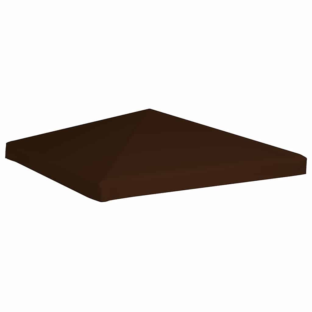 Vidaxl Pried Roek 310 G m² 3x3 m Brun