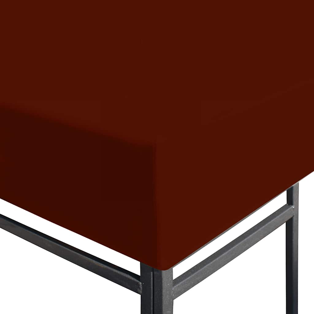 Vidaxx lysthustag 310 g m² 3x3 m terrakotta