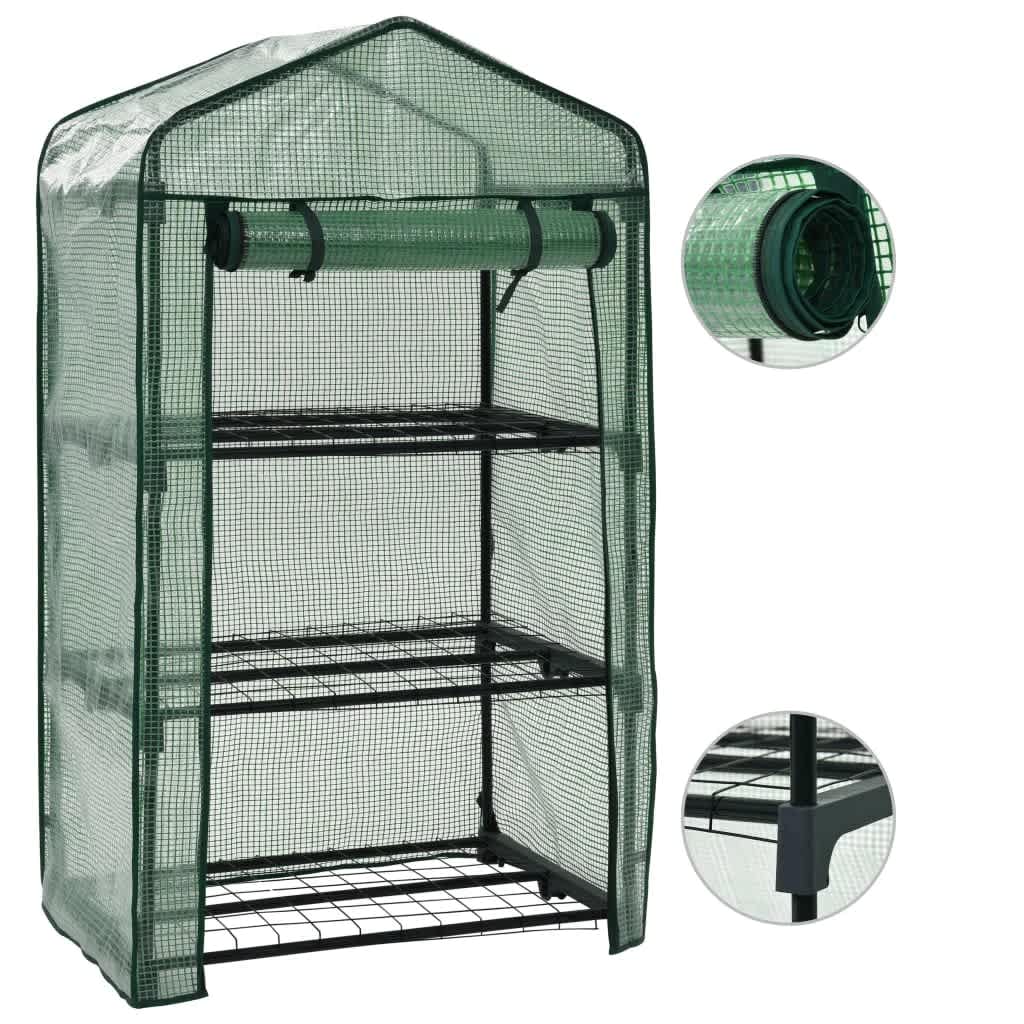 Vidaxl Mini Gas 3-lag 69x49x125 cm