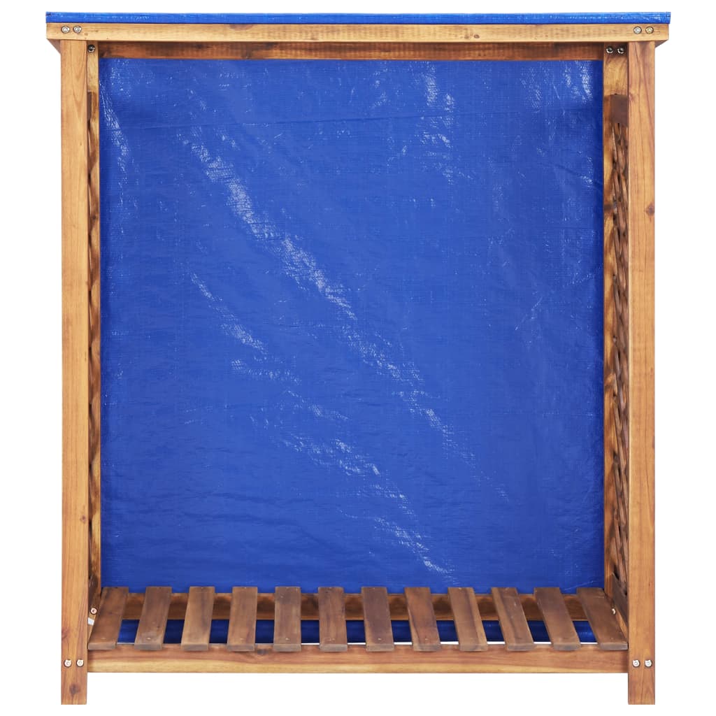 Vidaxx brændeopbevaring 105x38x115 cm massivt akacietræ