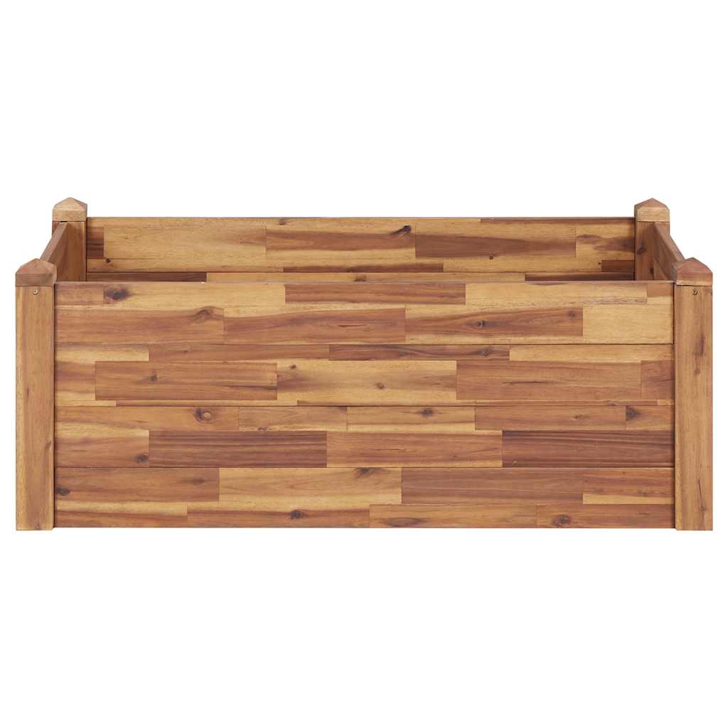 Vidaxx hævet plantekasse 110x60x44 cm massivt akacietræ