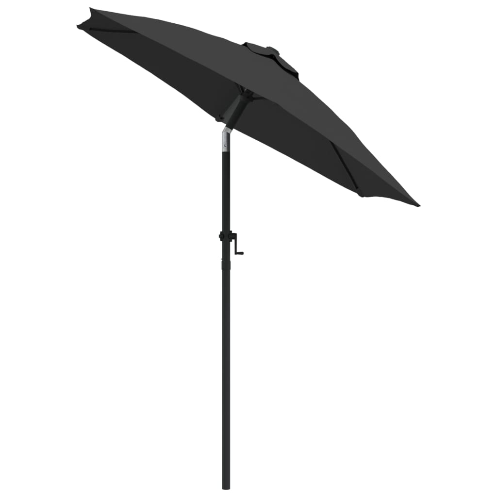 Vidaxl Parasol 200x224 cm aluminium antracit