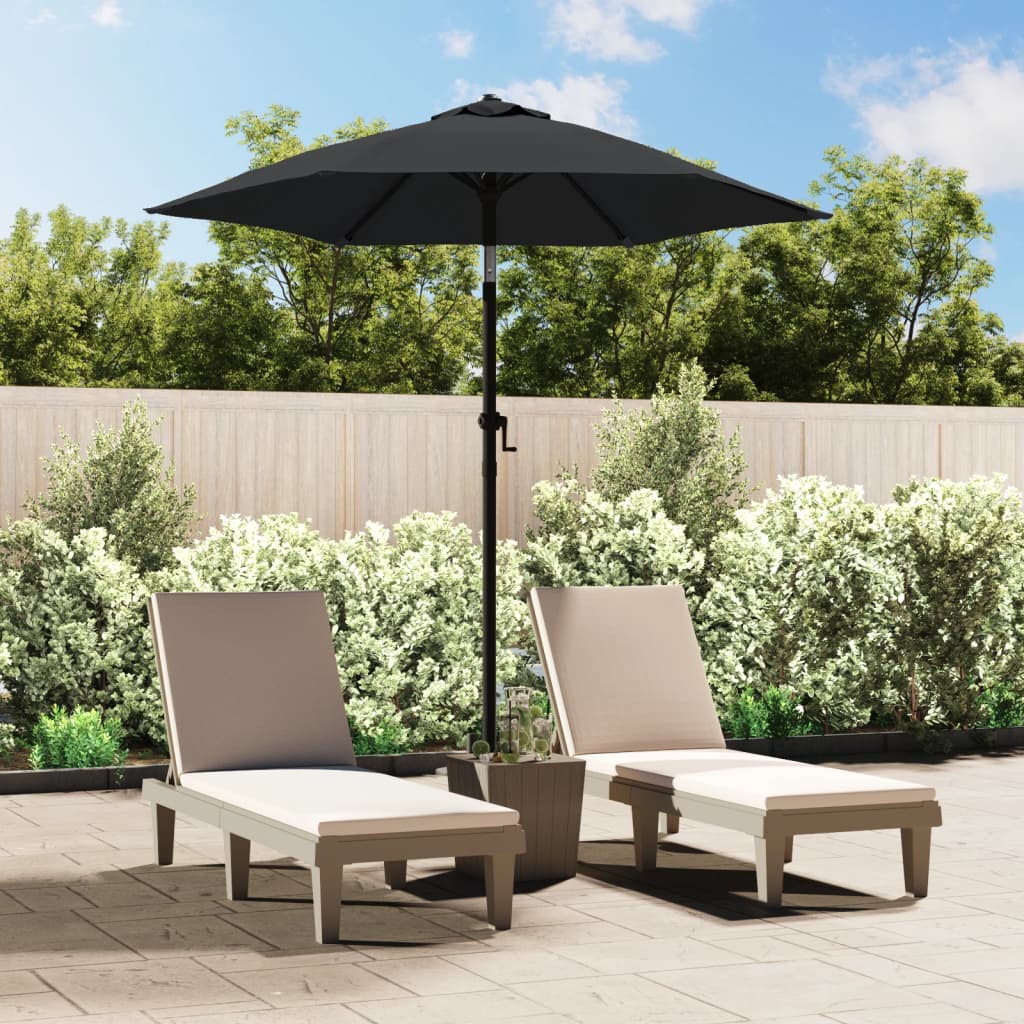 Vidaxl Parasol 200x224 cm aluminium antracit