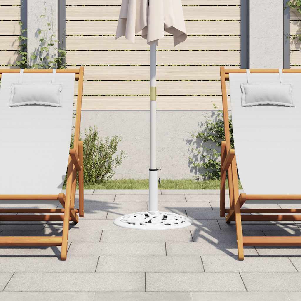 Vidaxl Parasol Foot 12 kg 48 cm støbejern