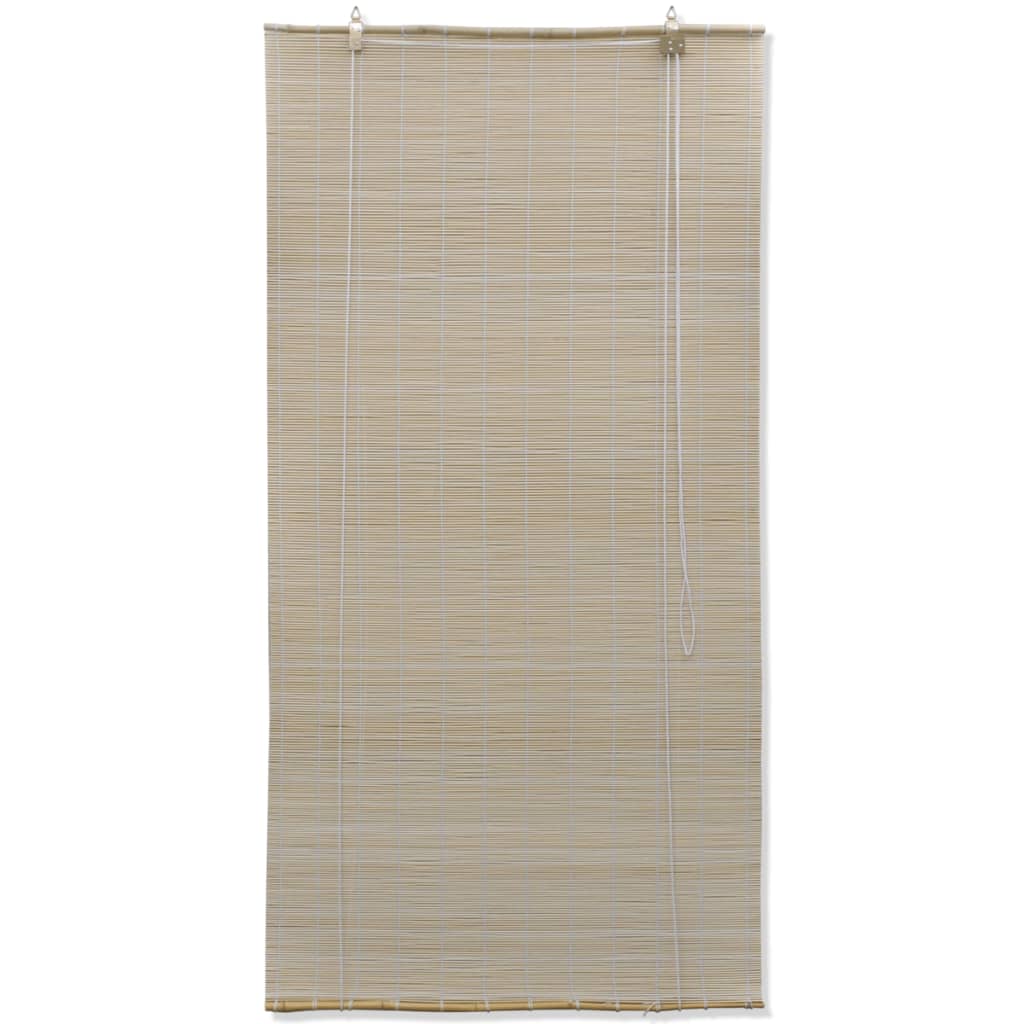 Vidaxx rullegardiner 2 stk 120x160 cm bambus natur