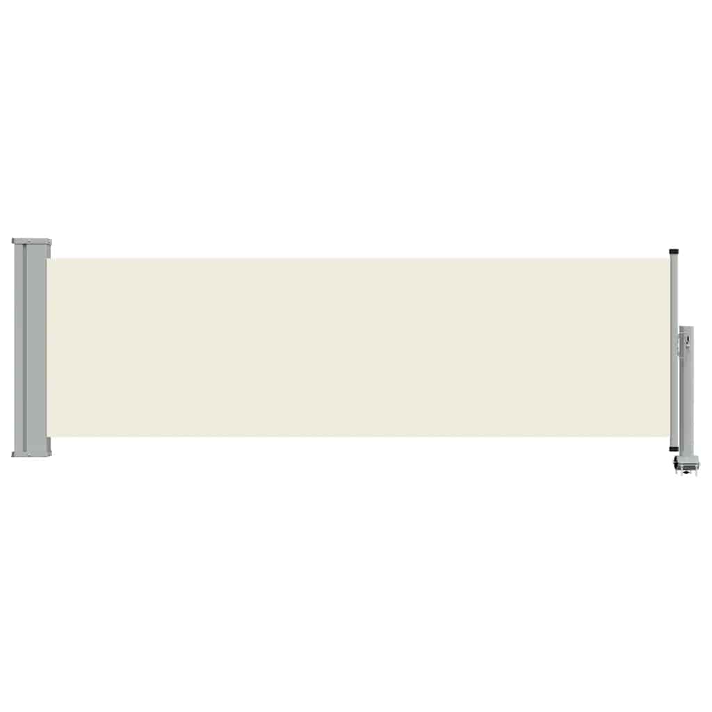 Vidaxl haveskærm Udvidelig 80x300 cm creme -farvet