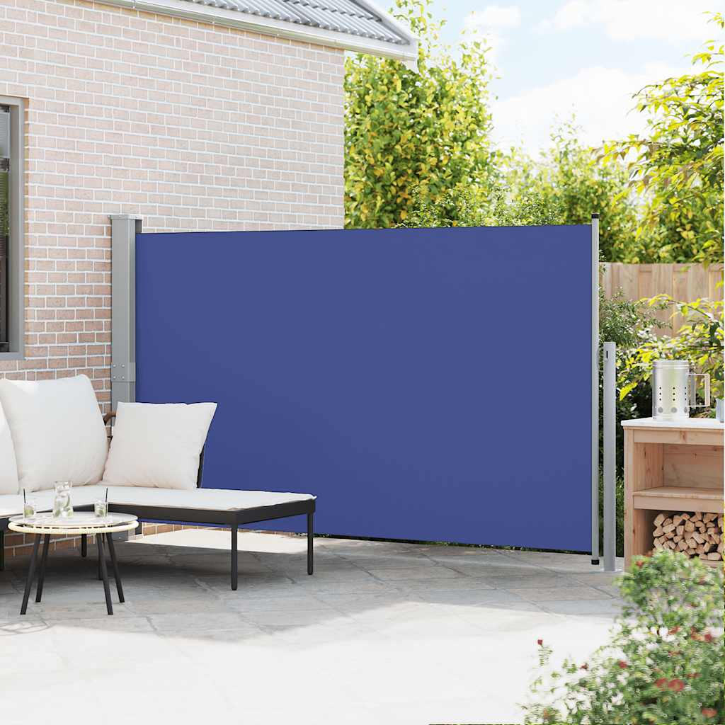 Vidaxl Haveskærm Udvidelig 170x300 cm blå