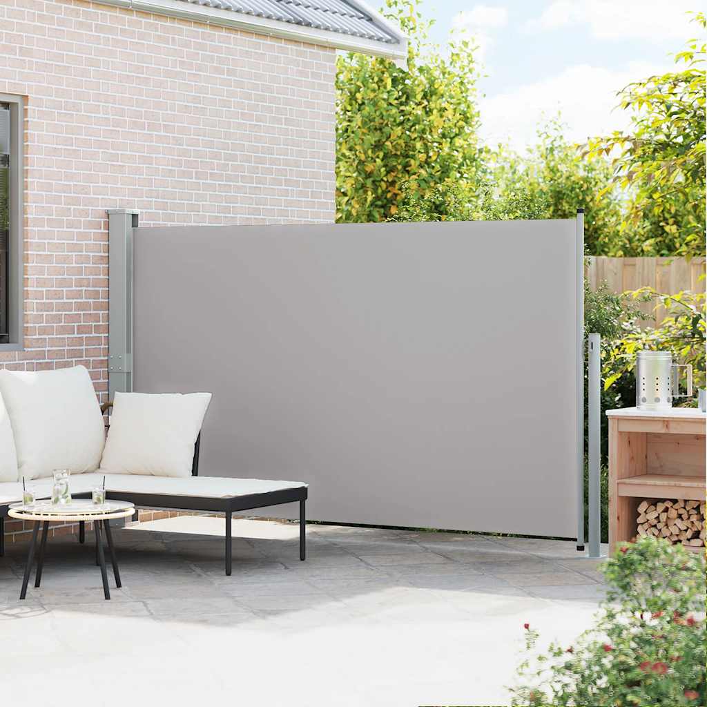 Vidaxl Haveskærm Udvidelig 170x300 cm grå