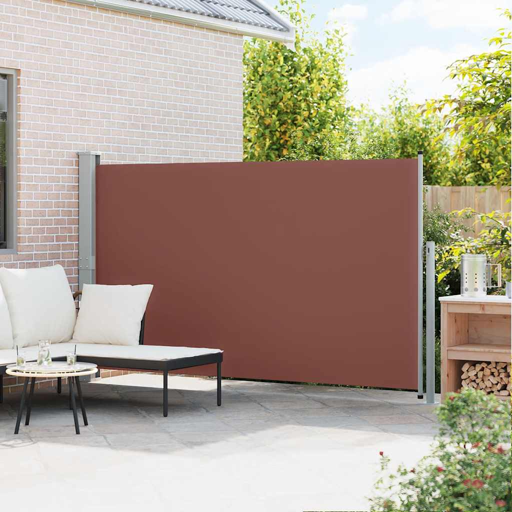 Vidaxl Haveskærm Udvidelig 170x300 cm brun