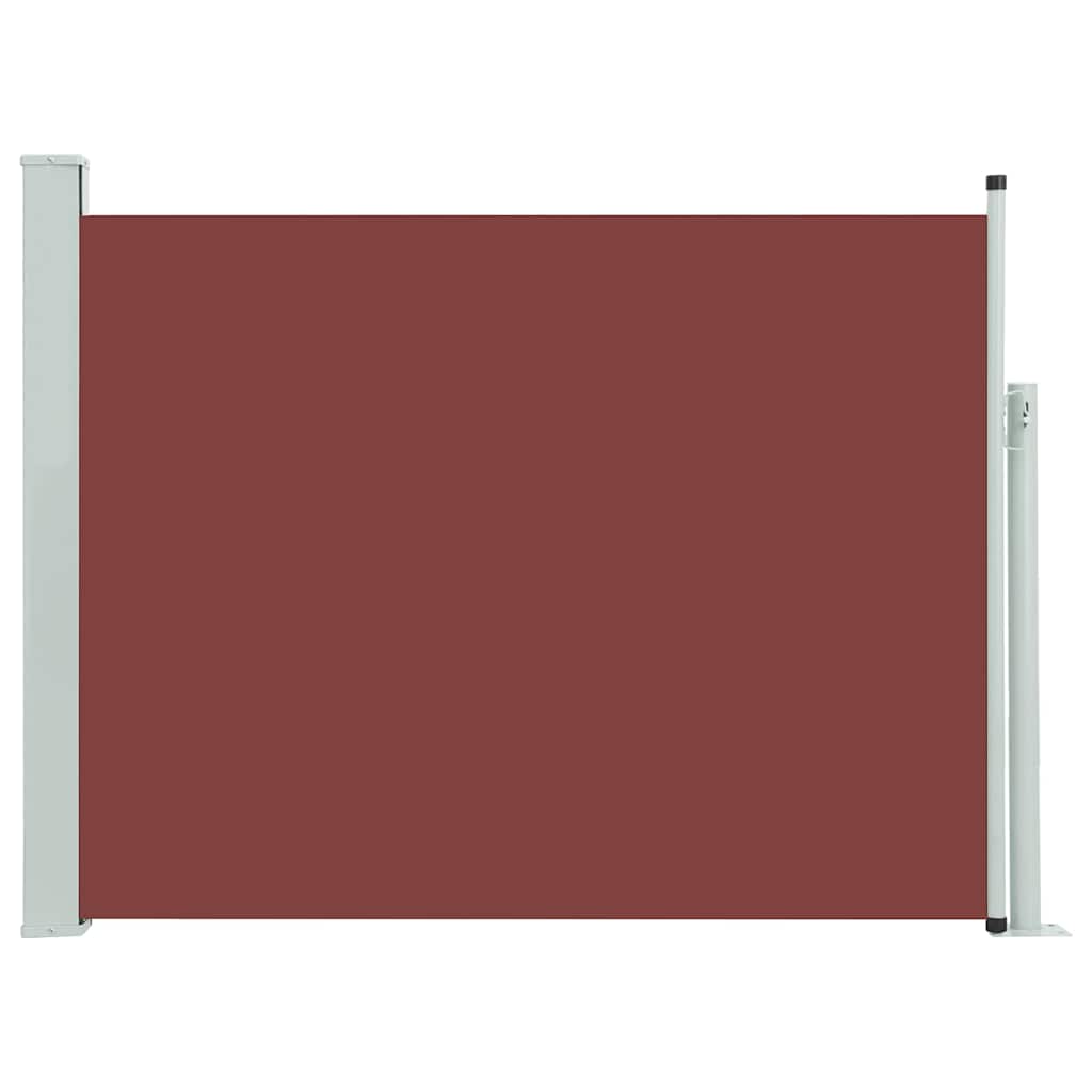 Vidaxl Haveskærm Udvidelig 140x500 cm brun