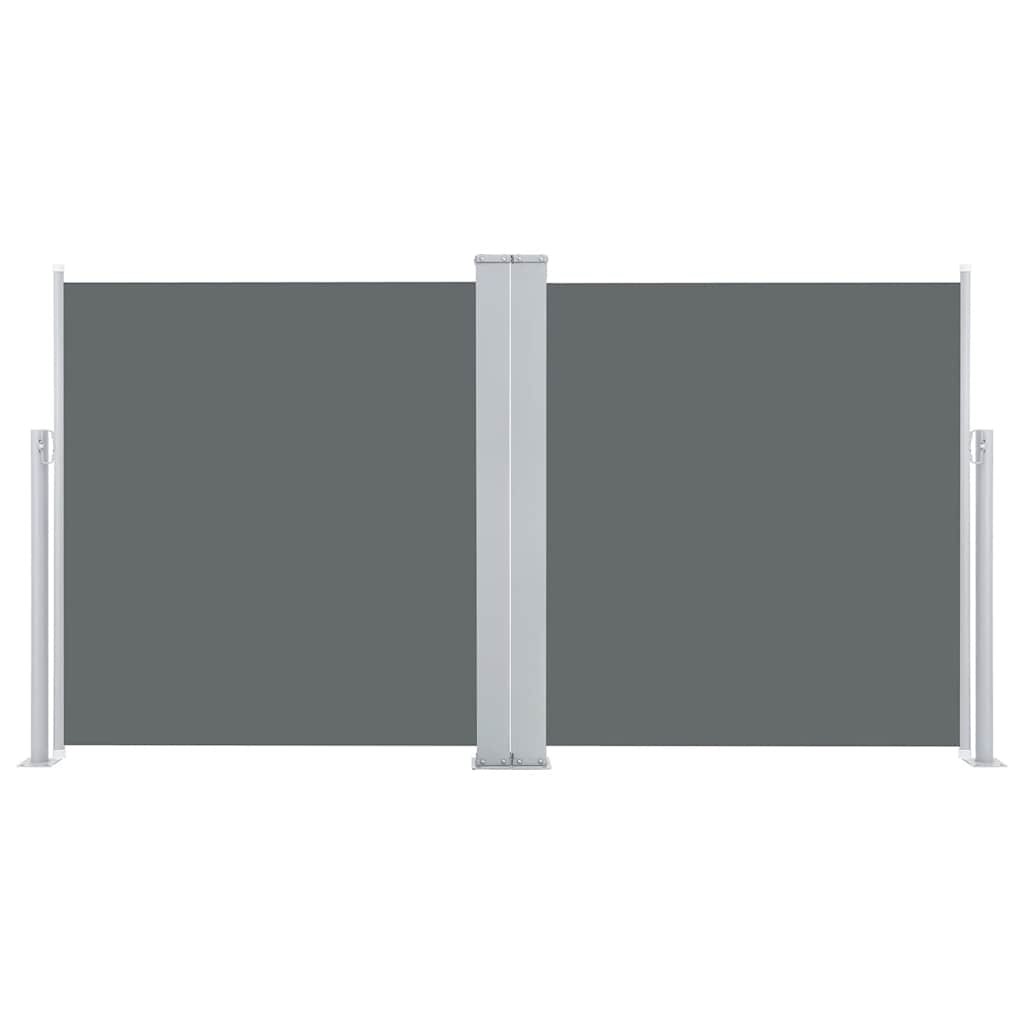 Vidaxl forrude udvides 100x600 cm anthracit