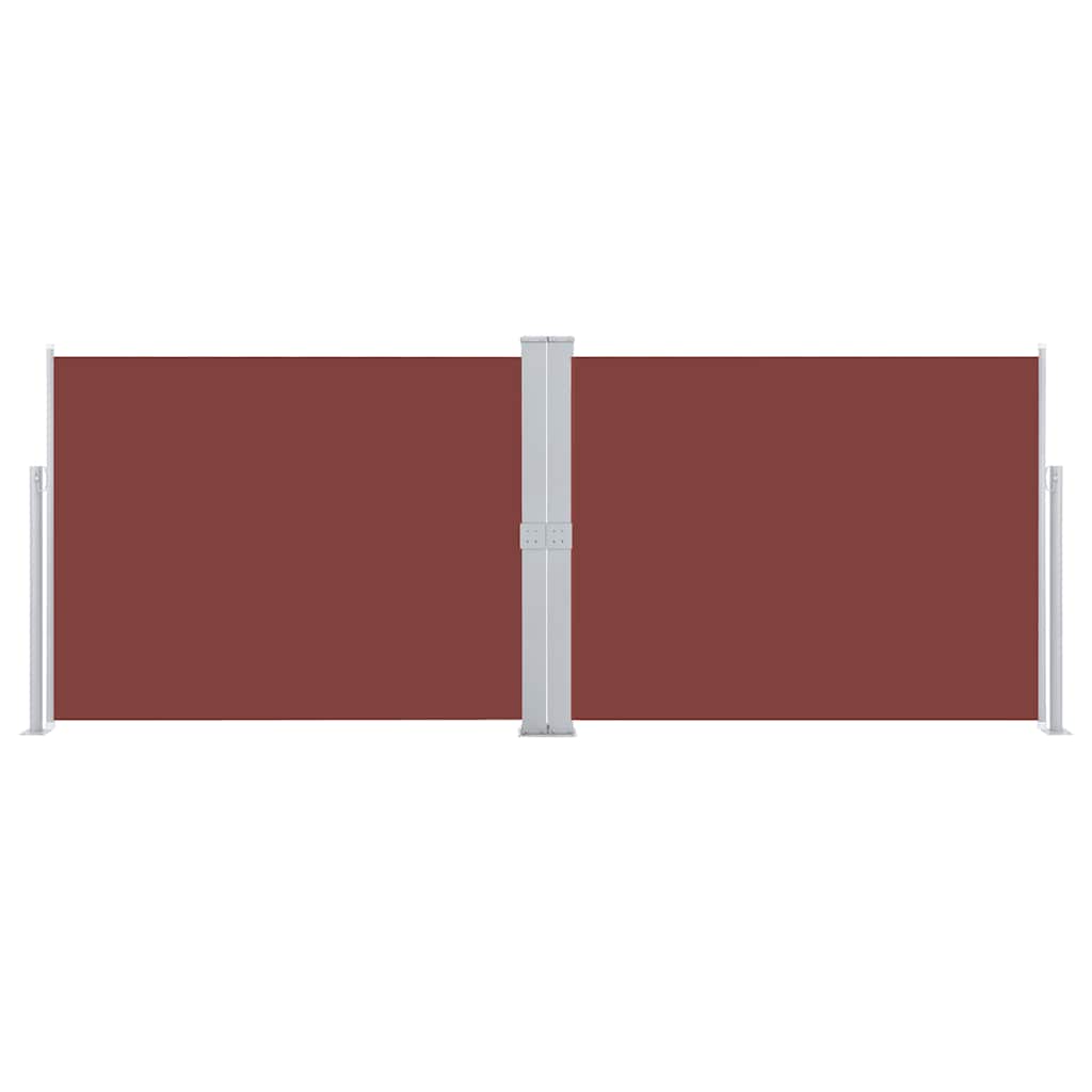 Vidaxl forrude udvides 140x1000 cm brun