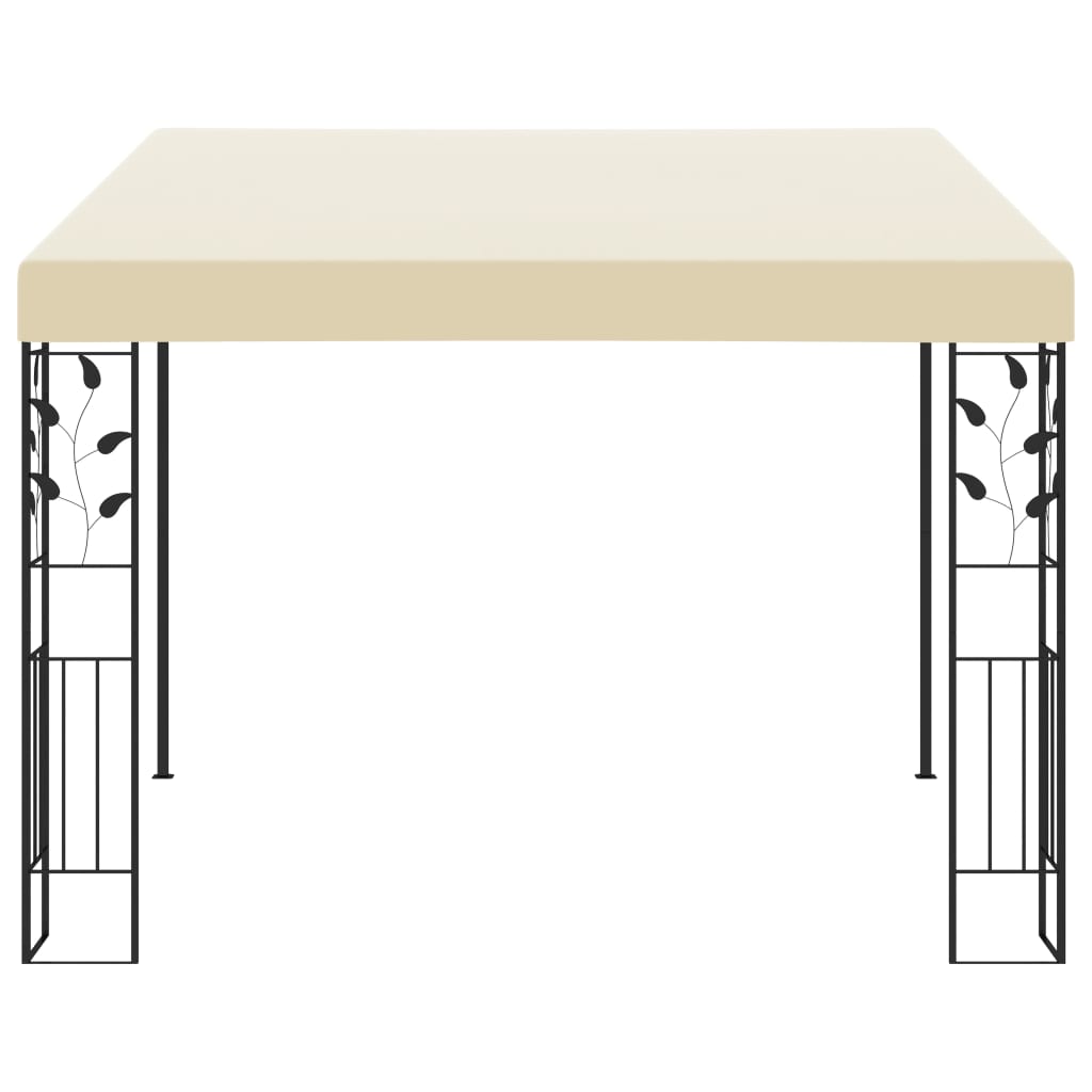 Vidaxx vægpavillon 3x3x2,5 m creme