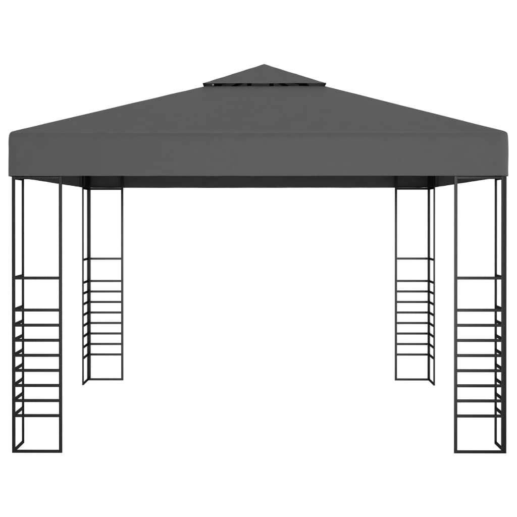 Vidaxxl havepavillon 3x3 m antracit