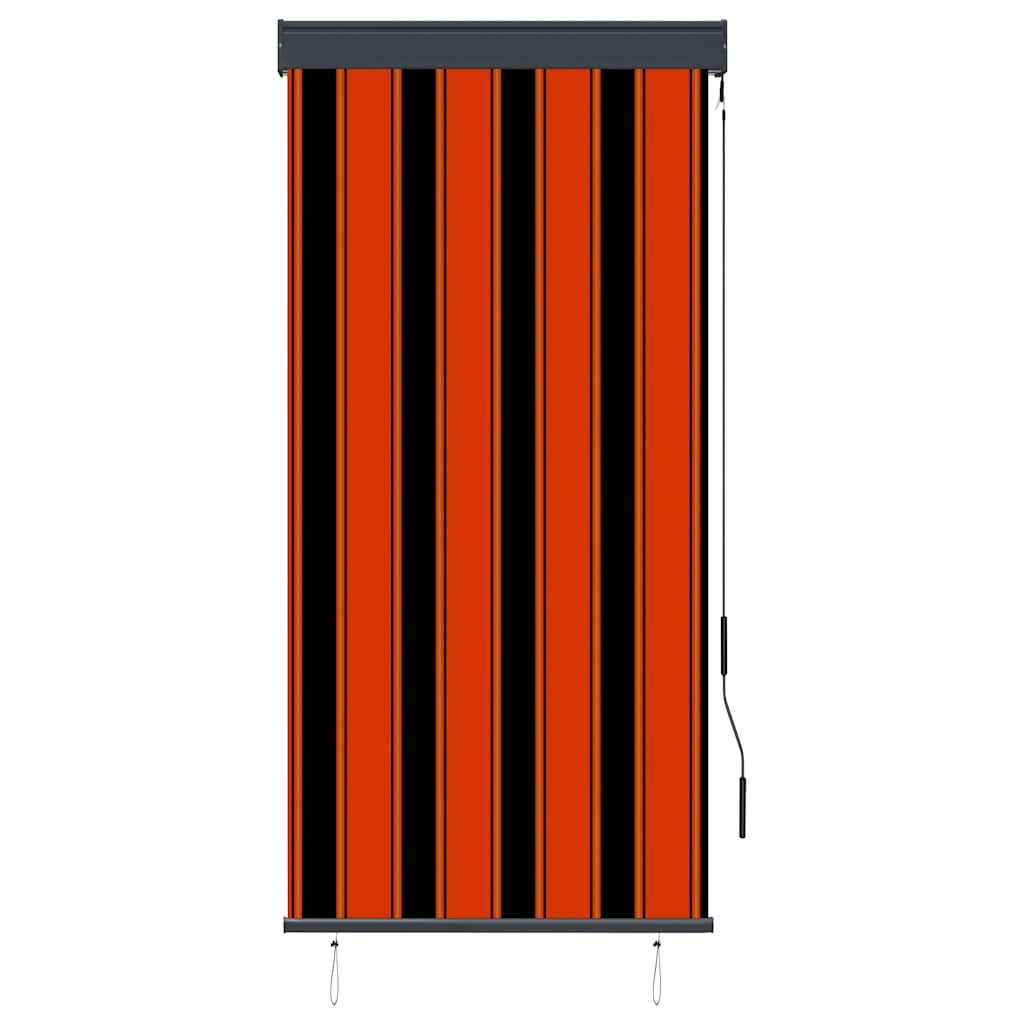Vidaxl Roller Blind til udenfor 80x250 cm orange og brun