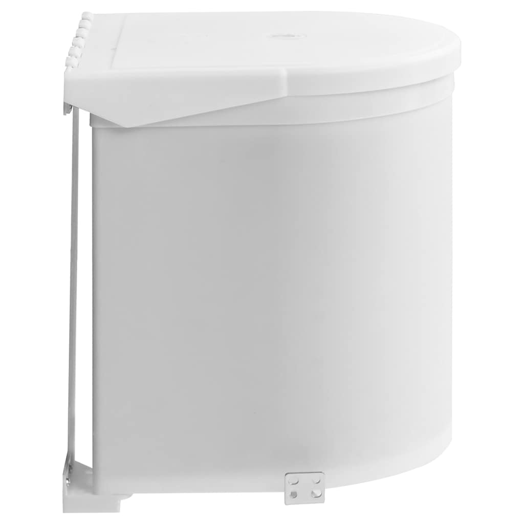 Vidaxl Kitchen Defilly Bin Built -in 8 L Plastic