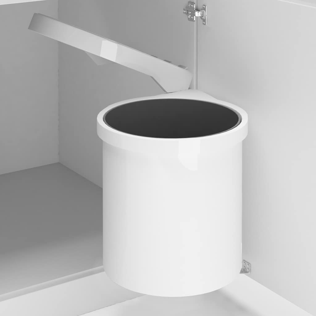 Vidaxl Kitchen Defilly Bin Built -in 8 L Plastic