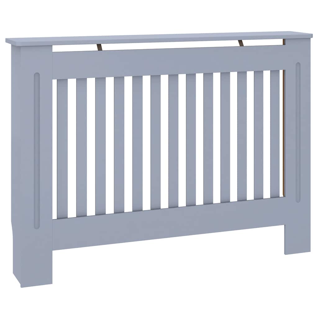 Vidaxx radiatorhus 112x19x81,5 cm mdf grå