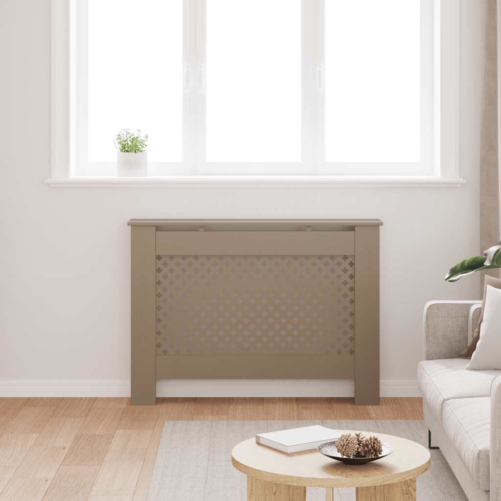 Vidaxl Radiatorom Construction 112x19x81,5 cm MDF