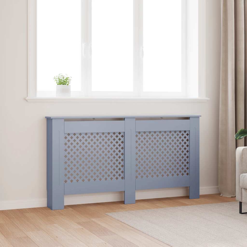 Vidaxl Radiatorom Construction 152x19x81,5 cm MDF antracit